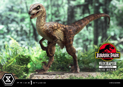 Prime 1 Studio Jurassic Park Velociraptor Open Mouth Prime Collectibles 1/10 Statue