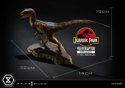 Prime 1 Studio Jurassic Park Velociraptor Open Mouth Prime Collectibles 1/10 Statue