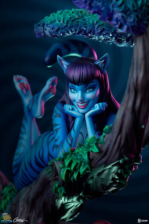 Sideshow Collectibles Fairytale Fantasies Collection Lady Cheshire Cat Statue
