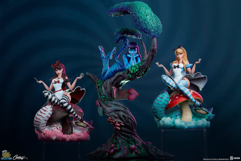 Sideshow Collectibles Fairytale Fantasies Collection Lady Cheshire Cat Statue