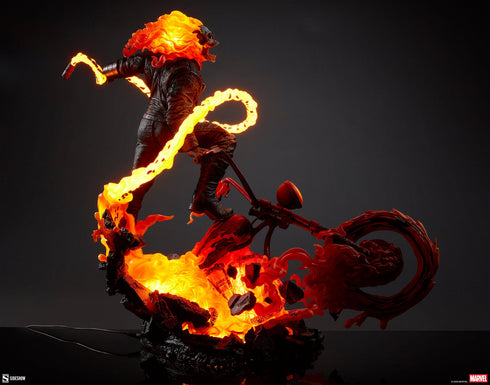 Sideshow Collectibles Marvel Ghost Rider (Classic Variant) Premium Format Statue