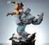Sideshow Collectibles Marvel Grey Hulk vs Wolverine Statue