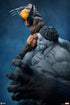Sideshow Collectibles Marvel Grey Hulk vs Wolverine Statue