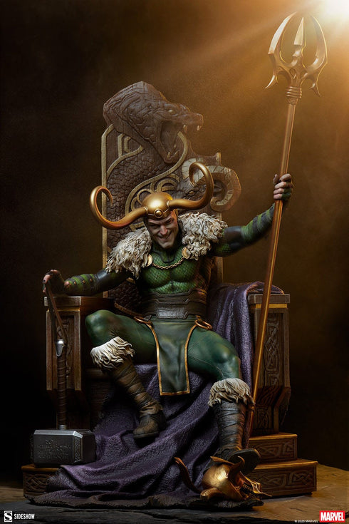 Sideshow Collectibles Marvel Loki Premium Format Statue