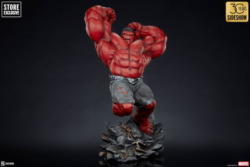 Sideshow Collectibles Marvel Red Hulk: Thunderbolt Ross Premium Format Figure 1/4 Statue