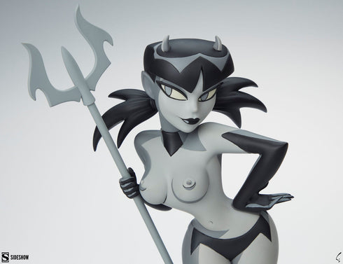 Sideshow Collectibles Original Artist Series Devil Girl (Black and White Variant) Statue