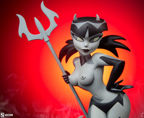 Sideshow Collectibles Original Artist Series Devil Girl (Black and White Variant) Statue
