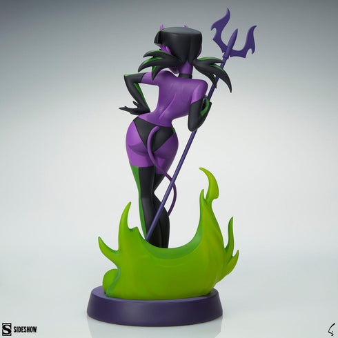 Sideshow Collectibles Original Artist Series Devil Girl (Purple and Green Variant) Statue
