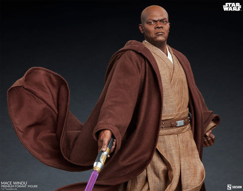 Sideshow Collectibles Star Wars Episode III Mace Windu Premium Format Figure 1/4 Statue