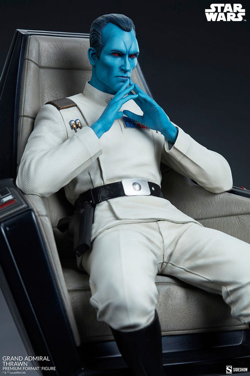 Sideshow Collectibles Star Wars Grand Admiral Thrawn Premium Format 1/4 Statue