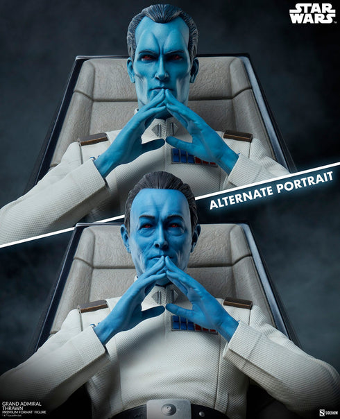 Sideshow Collectibles Star Wars Grand Admiral Thrawn Premium Format 1/4 Statue