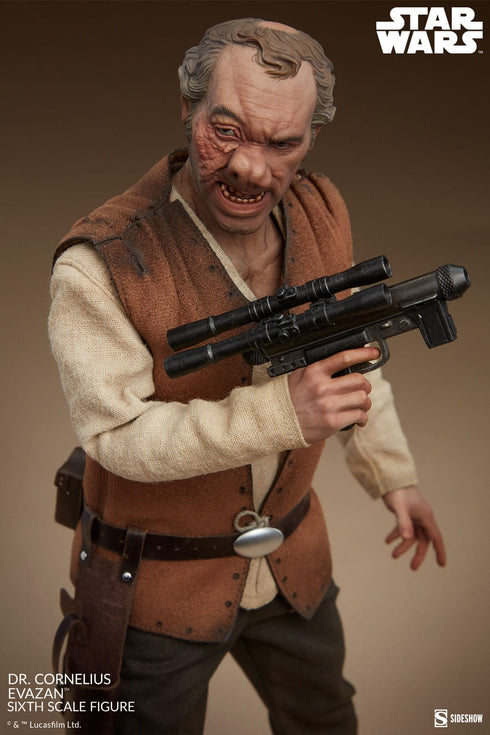 Sideshow Collectibles Star Wars Scum & Villainy Doctor Cornelius Evazan 1/6 Action Figure