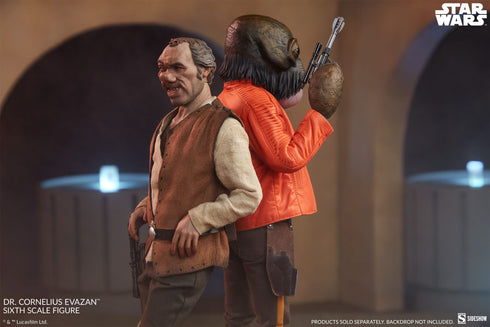 Sideshow Collectibles Star Wars Scum & Villainy Doctor Cornelius Evazan 1/6 Action Figure