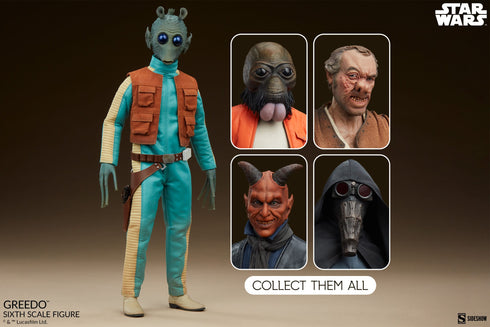 Sideshow Collectibles Star Wars Scum & Villainy Greedo 1/6 Action Figure