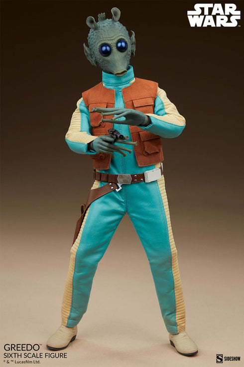 Sideshow Collectibles Star Wars Scum & Villainy Greedo 1/6 Action Figure