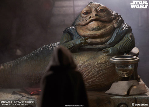 Sideshow Collectibles Star Wars episode VI Jabba the Hutt & Throne Deluxe 1/6 Action Figure