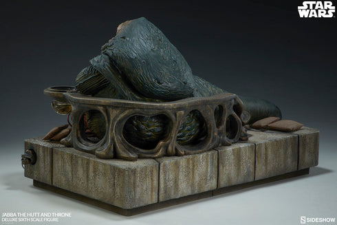 Sideshow Collectibles Star Wars episode VI Jabba the Hutt & Throne Deluxe 1/6 Action Figure