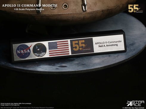 Star Ace Toys Apollo 11 Replica Command Module (DX) 1/20 Statue