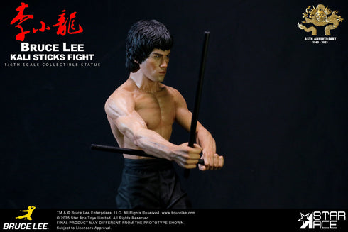 Star Ace Toys Bruce Lee Kali Sticks Fight (Deluxe Basement Version) - Enter The Dragon - 1/6 Scale Collectible Figure