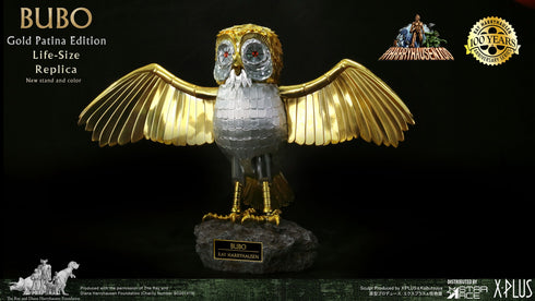 Star Ace Toys Bubo Gold Patina Edition (Deluxe Version) - Ray Harryhausen's Clash of the Titans - Collectible Statue