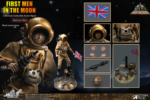 Star Ace Toys First Men in the Moon (1964) Arnold Bedford Deluxe Version 1/6 Action Figure