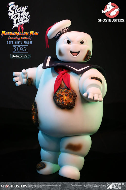 Star Ace Toys Ghostbusters Stay Puft Marshmallow Man Burning Edition Deluxe Version Soft Vinyl Statue