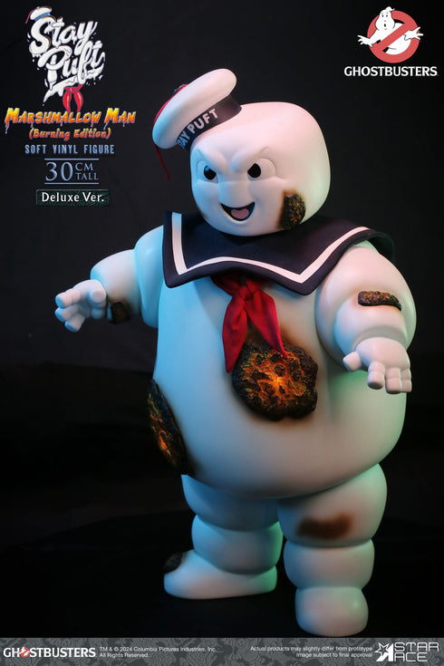Star Ace Toys Ghostbusters Stay Puft Marshmallow Man Burning Edition Deluxe Version Soft Vinyl Statue