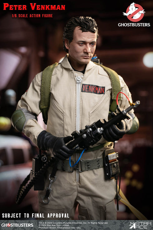 Star Ace Toys Ghostbusters (1984) Peter Venkman 1/6 Action Figure