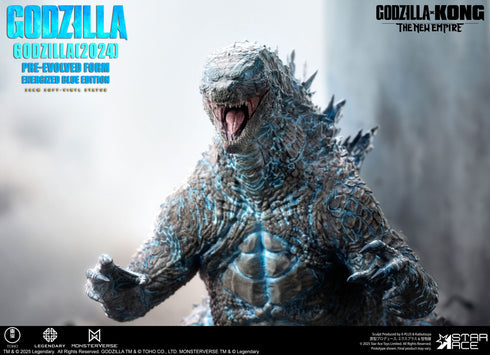 Star Ace Toys Godzilla vs. Kong: The New Empire Godzilla (2024) Evolved Blue Edition Soft Vinyl Statue