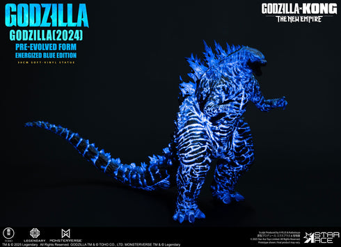 Star Ace Toys Godzilla vs. Kong: The New Empire Godzilla (2024) Evolved Blue Edition Soft Vinyl Statue