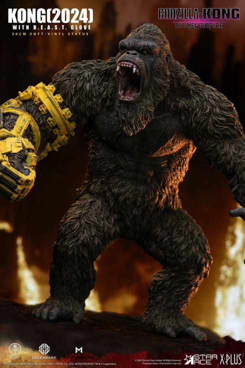 Star Ace Toys Godzilla vs. Kong: The New Empire Kong with B.E.A.S.T. Glove Soft Vinyl Statue