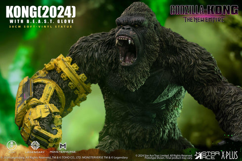 Star Ace Toys Godzilla vs. Kong: The New Empire Kong with B.E.A.S.T. Glove Soft Vinyl Statue