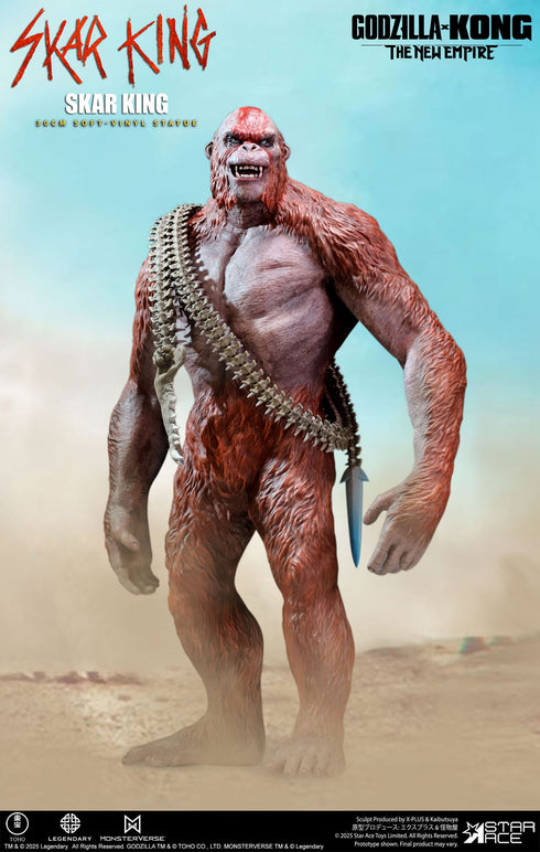 Star Ace Toys Godzilla vs. Kong: The New Empire Skar King Unleash the Titan Soft Vinyl Statue