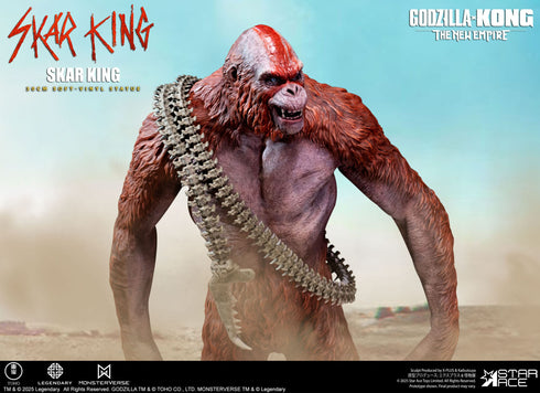 Star Ace Toys Godzilla vs. Kong: The New Empire Skar King Unleash the Titan Soft Vinyl Statue