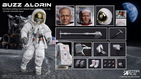 Star Ace Toys NASA Apollo 11 Buzz Aldrin 1/6 Action Figure