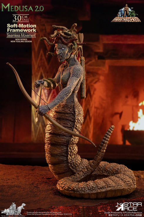 Star Ace Toys Ray Harryhausen's Soft-Motion Series Medusa Statue