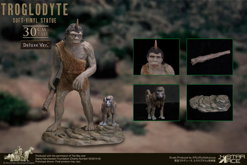 Star Ace Toys Ray Harryhausen's Troglodyte Deluxe Version Statue