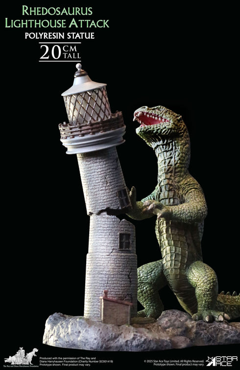 Star Ace Toys Rhedosaurus - The Beast from 20,000 Fathoms - Ray Harryhausen - 1/8 Scale Collectible Statue