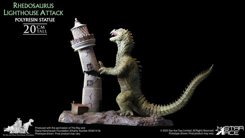 Star Ace Toys Rhedosaurus - The Beast from 20,000 Fathoms - Ray Harryhausen - 1/8 Scale Collectible Statue