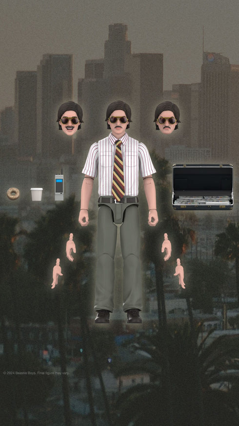 Super7 Beastie Boys ULTIMATES! Wave 1 Vic Colfari as Bobby "The Rookie" Action Figure