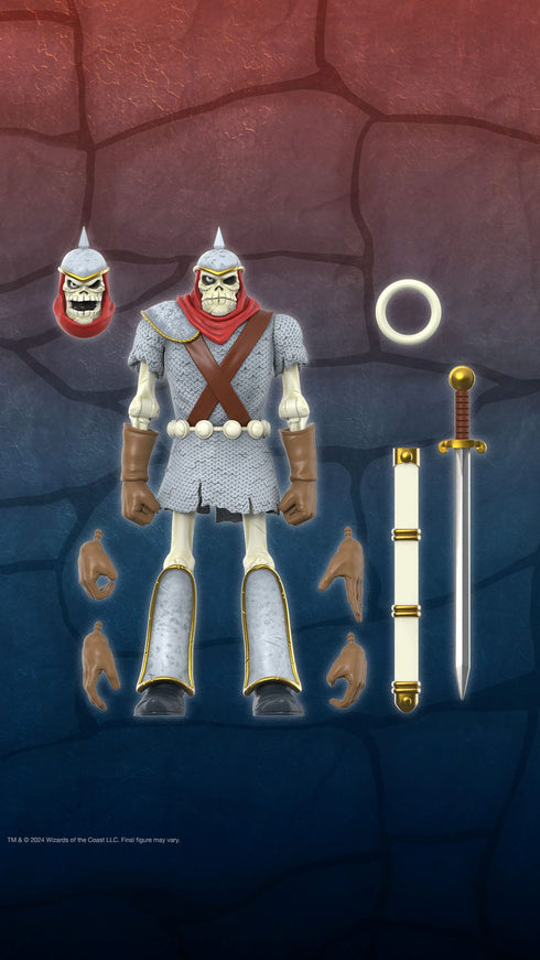 Super7 Dungeons & Dragons ULTIMATES! Dekkion the Skeleton Warrior Action Figure