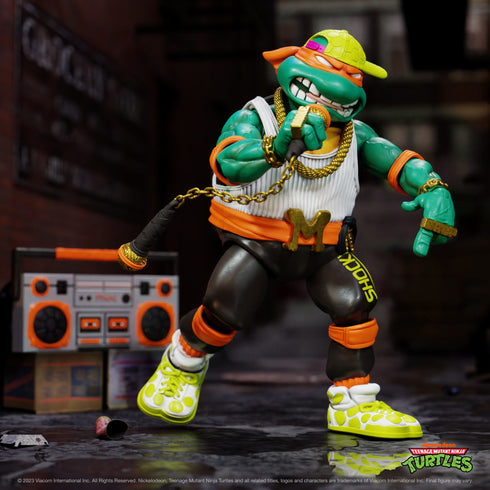 Super7 Teenage Mutant Ninja Turtles ULTIMATES! Rappin' Mike Action Figure