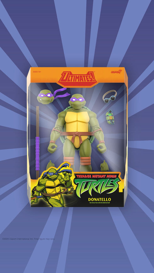 Super7 Teenage Mutant Ninja Turtles ULTIMATES! Wave 12 Donatello Action Figure