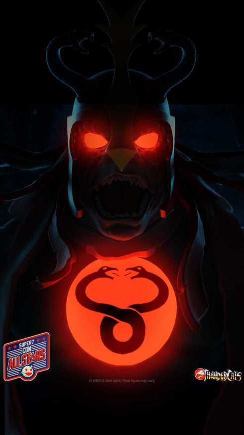 Super7 Thundercats ULTIMATES! Mumm-Ra (LED Eyes) Action Figure