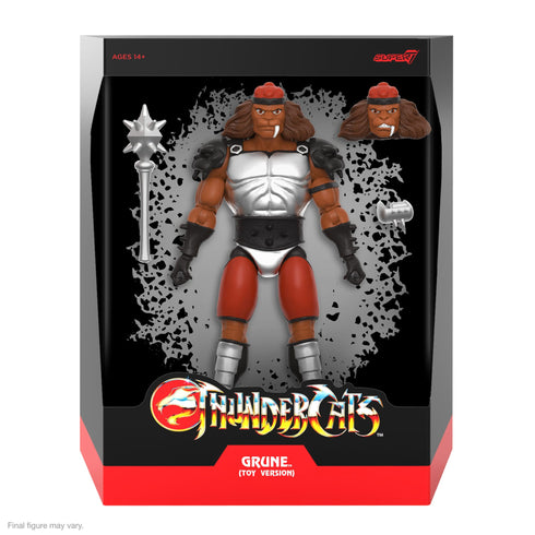 Super7 Thundercats ULTIMATES! Wave 9 Grune The Destroyer (Toy Recolor) Action Figure
