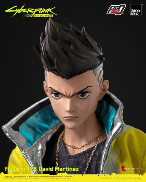 Threezero Cyberpunk: Edgerunners David Martinez FigZero 1/6 Action Figure