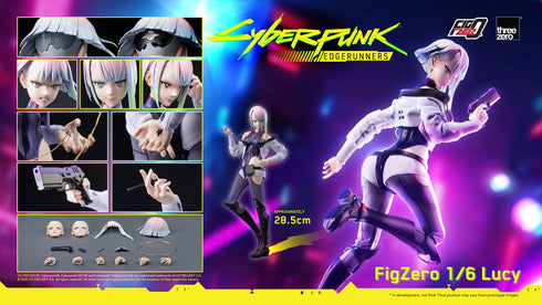 Threezero Cyberpunk: Edgerunners Lucy FigZero 1/6 Action Figure