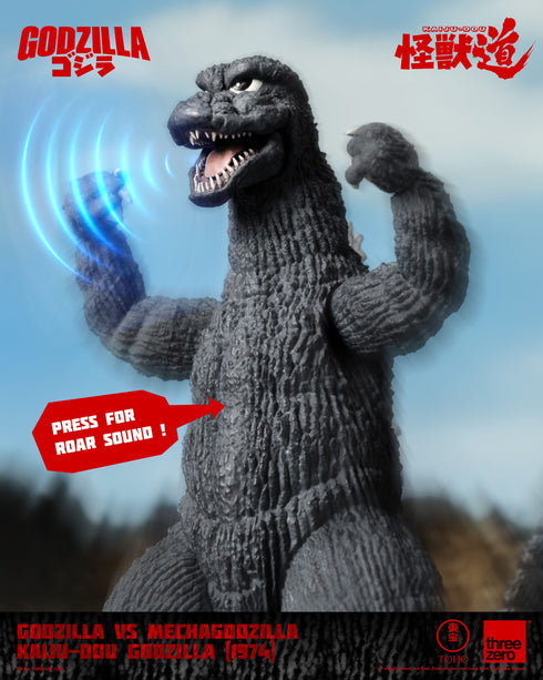 Threezero Godzilla vs. Mechagodzilla (1974) Kaiju-Dou Godzilla (1974) Action Figure