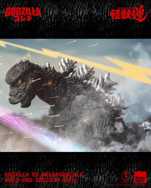 Threezero Godzilla vs. Mechagodzilla (1974) Kaiju-Dou Godzilla (1974) Action Figure