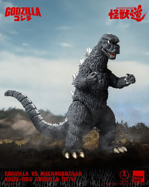 Threezero Godzilla vs. Mechagodzilla (1974) Kaiju-Dou Godzilla (1974) Action Figure